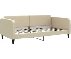 Sofa, kreminės spalvos, 100x200cm, audinys