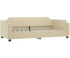 Lova Sofa, kreminės spalvos, 100x200cm, audinys