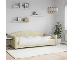 Lova Sofa, kreminės spalvos, 100x200cm, audinys