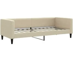 Lova Sofa, kreminės spalvos, 80x200cm, audinys