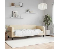 Lova Sofa, kreminės spalvos, 80x200cm, audinys