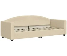 Sofa, kreminės spalvos, 80x200cm, audinys