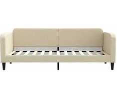 Lova Sofa, kreminės spalvos, 80x200cm, audinys