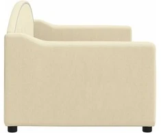 Lova Sofa, kreminės spalvos, 80x200cm, audinys
