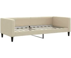 Lova Sofa, kreminės spalvos, 90x200cm, audinys