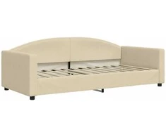 Lova Sofa, kreminės spalvos, 90x200cm, audinys