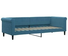 Lova Sofa, mėlynos spalvos, 80x200cm, aksomas