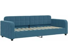 Lova Sofa, mėlynos spalvos, 80x200cm, aksomas