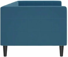 Lova Sofa, mėlynos spalvos, 80x200cm, aksomas