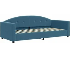 Lova Sofa, mėlynos spalvos, 90x200cm, aksomas
