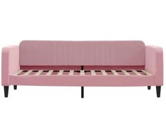 Lova Sofa, rožinės spalvos, 80x200cm, aksomas