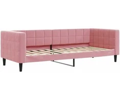 Lova Sofa, rožinės spalvos, 80x200cm, aksomas
