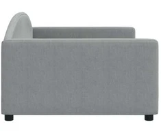 Lova Sofa, šviesiai pilkos spalvos, 100x200cm, audinys