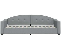Lova Sofa, šviesiai pilkos spalvos, 80x200cm, audinys