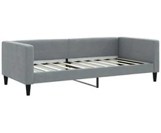 Lova Sofa, šviesiai pilkos spalvos, 90x190cm, audinys