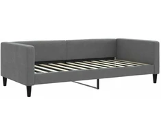 Lova Sofa, tamsiai pilkos spalvos, 100x200cm, audinys