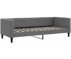 Lova Sofa, tamsiai pilkos spalvos, 80x200cm, audinys