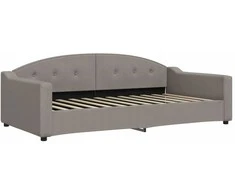 Sofa, taupe spalvos, 100x200cm, audinys