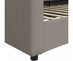 Lova Sofa, taupe spalvos, 100x200cm, audinys
