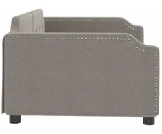Lova Sofa, taupe spalvos, 100x200cm, audinys