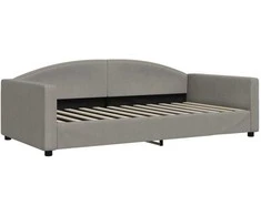 Lova Sofa, taupe spalvos, 100x200cm, audinys