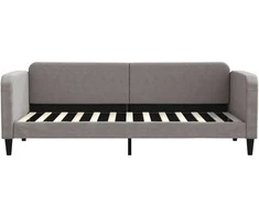 Lova Sofa, taupe spalvos, 80x200cm, audinys