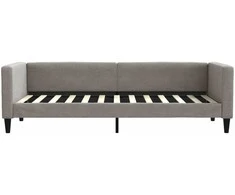 Lova Sofa, taupe spalvos, 80x200cm, audinys