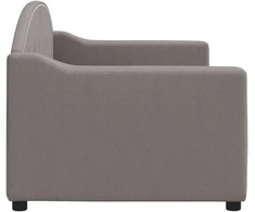Lova Sofa, taupe spalvos, 80x200cm, audinys