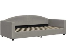 Lova Sofa, taupe spalvos, 90x200cm, audinys