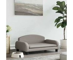 Lova šunims, taupe spalvos, 70x45x30cm, audinys