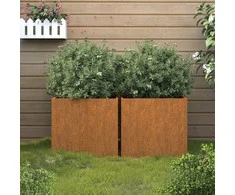 Loveliai, 2vnt., 32x30x29cm, Corten plienas