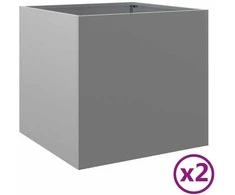 Loveliai, 2vnt., sidabriniai, 42x40x39cm, galvanizuotas plienas