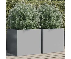 Loveliai, 2vnt., sidabriniai, 49x47x46cm, galvanizuotas plienas