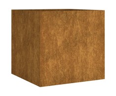 Lovelis, 40x41x40cm, Corten plienas