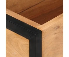 Lovelis, 60x20x68cm, akacijos medienos masyvas