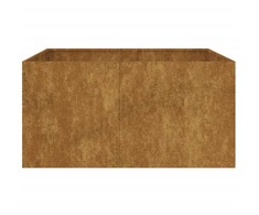 Lovelis, 80x80x40cm, Corten plienas