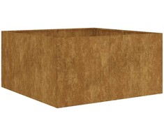 Lovelis, 80x80x40cm, Corten plienas