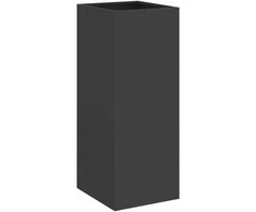 Lovelis, juodos spalvos, 32x27,5x75cm, šaltai valcuotas plienas