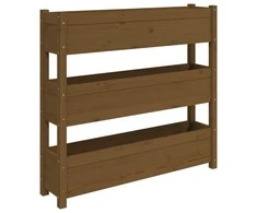 Lovelis, medaus rudas, 112x25x104,5cm, pušies medienos masyvas