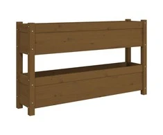 Lovelis, medaus rudas, 112x25x66cm, pušies medienos masyvas