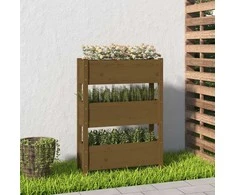 Lovelis, medaus rudas, 77x25x104,5cm, pušies medienos masyvas