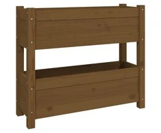 Lovelis, medaus rudas, 77x25x66cm, pušies medienos masyvas