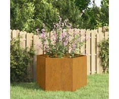 Lovelis, rūdžių spalvos, 60x60x45cm, Corten plienas