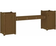 Lovelis, rudos spalvos, 180x36x63cm, pušies medienos masyvas