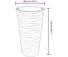 Lovelis su išimamu įdėklu, antracito, 8/22l, PP