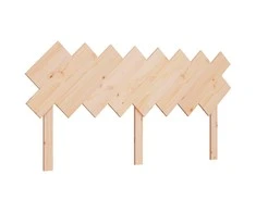 Lovos galvūgalis, 159,5x3x80,5cm, pušies medienos masyvas