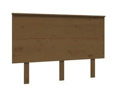 Lovos galvūgalis, medaus rudas, 124x6x82,5cm, pušies masyvas