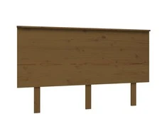 Lovos galvūgalis, medaus rudas, 139x6x82,5cm, pušies masyvas