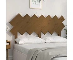 Lovos galvūgalis, medaus rudas, 141x3x80,5cm, pušies masyvas