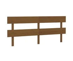 Lovos galvūgalis, medaus rudas, 184x3x81cm, pušies masyvas